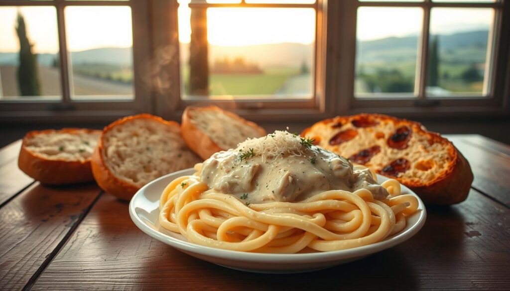 Chicken Alfredo Italian Recipe