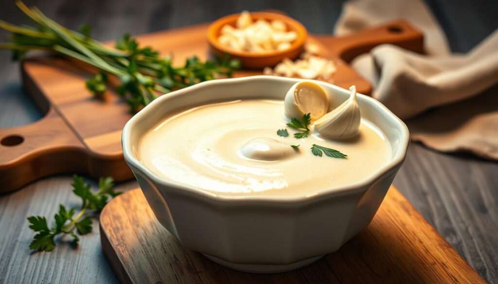 garlic cream sauce recipe