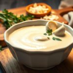 garlic cream sauce recipe