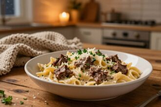 Creamy Beef Pasta for Cozy Nights