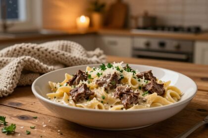 Creamy Beef Pasta for Cozy Nights