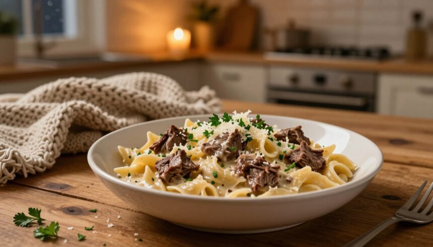 Creamy Beef Pasta for Cozy Nights