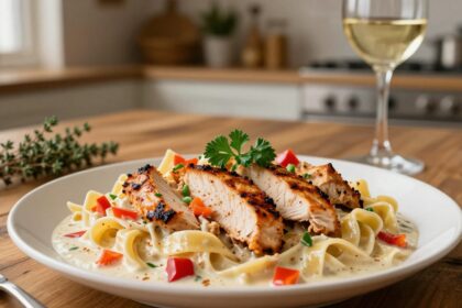 Creamy Cajun Chicken Pasta