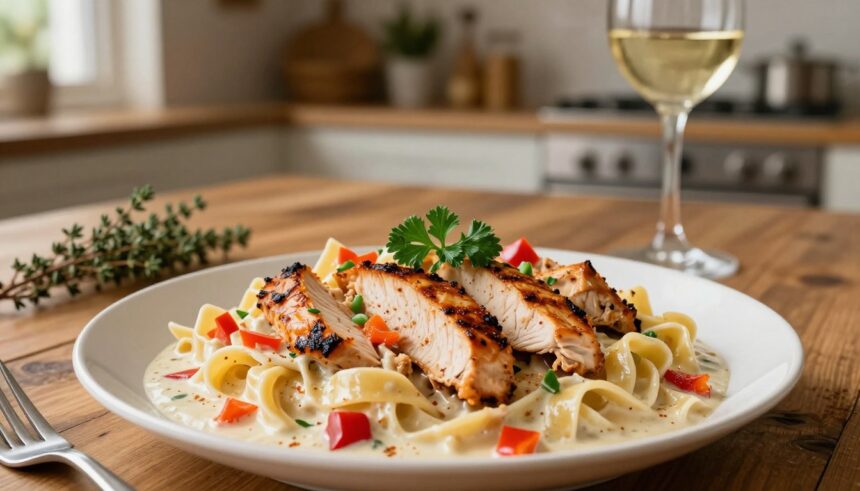 Creamy Cajun Chicken Pasta