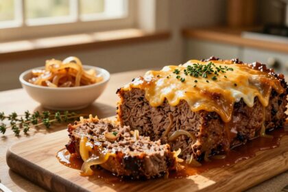 French Onion Meatloaf