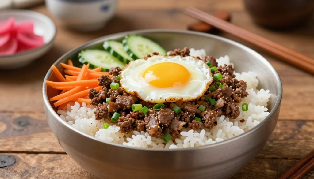 Korean Ground Beef Bowl
