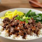 Korean Ground Beef Bowl