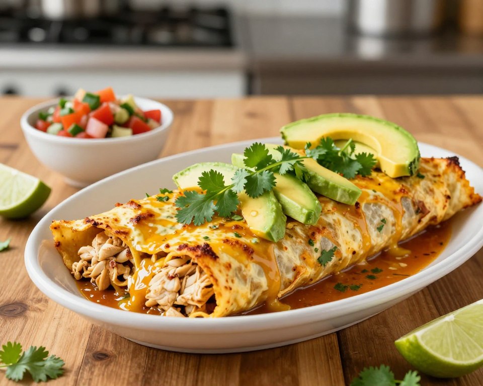 how to make chicken enchiladas