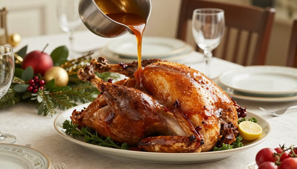 how to make turkey gravy from drippings