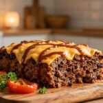 BBQ Cheddar Meatloaf