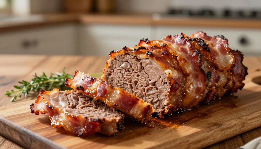 Bacon Wrapped Meatloaf