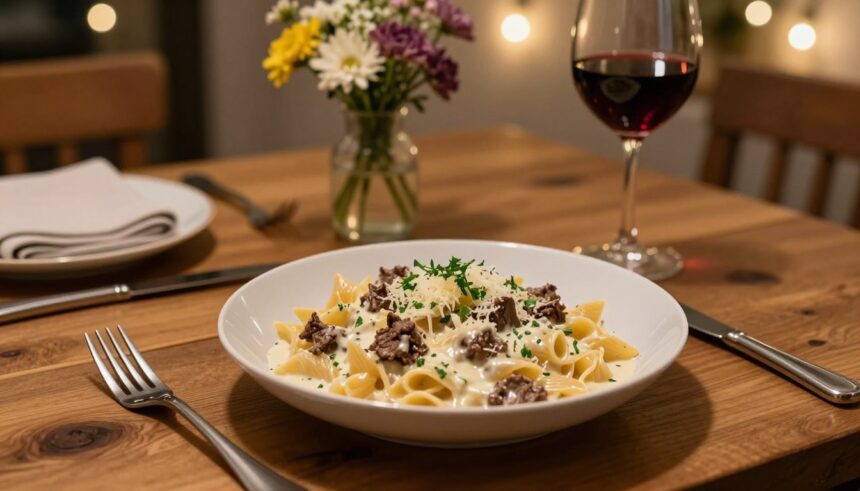 Creamy Beef Pasta for Cozy Nights