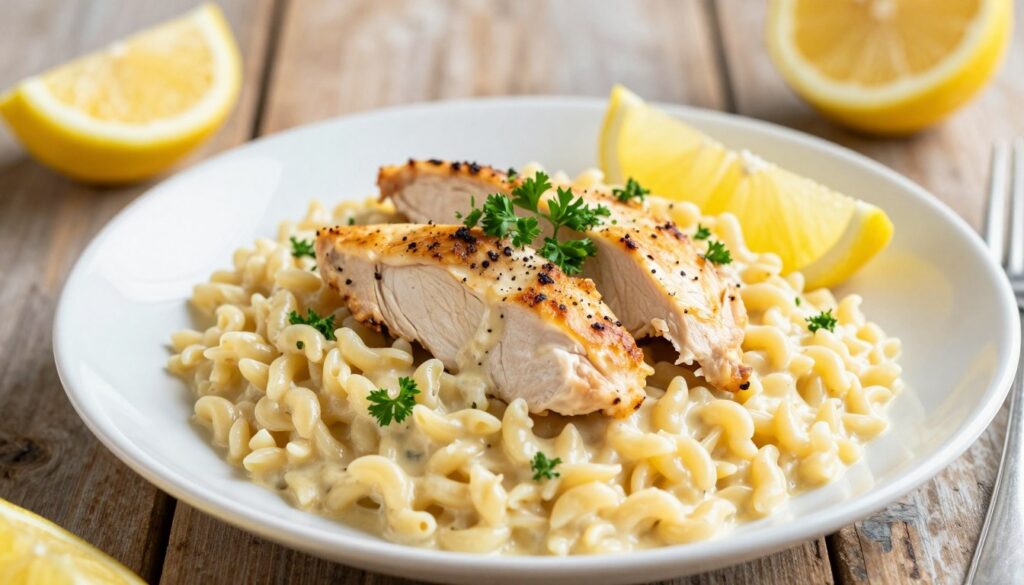 Creamy Lemon Chicken Orzo Dinner Creamy Lemon Chicken Orzo Dinner