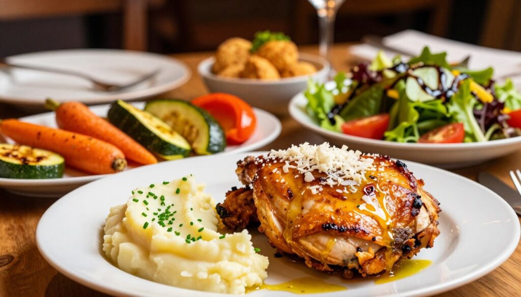 Garlic Parmesan Chicken side dishes