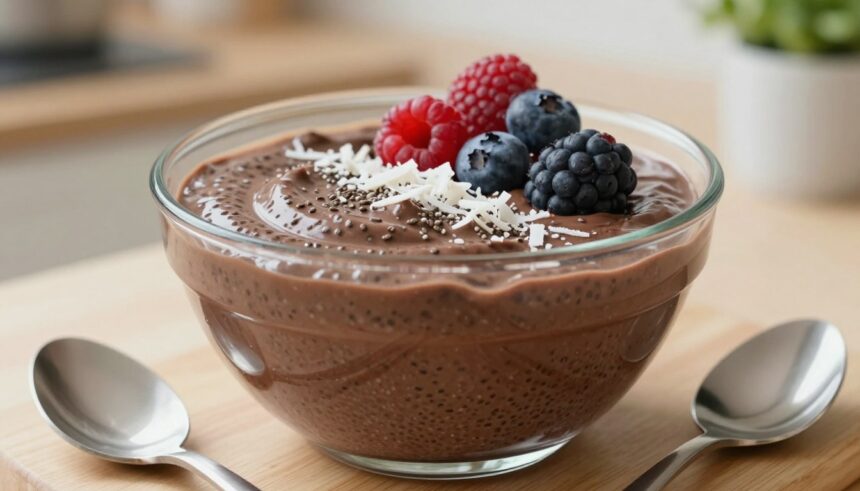 High Protein Chocolate Chia