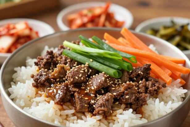 Korean Ground Beef Bowl