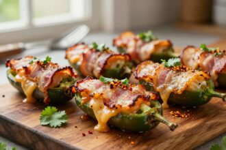 bacon wrapped jalapeno poppers