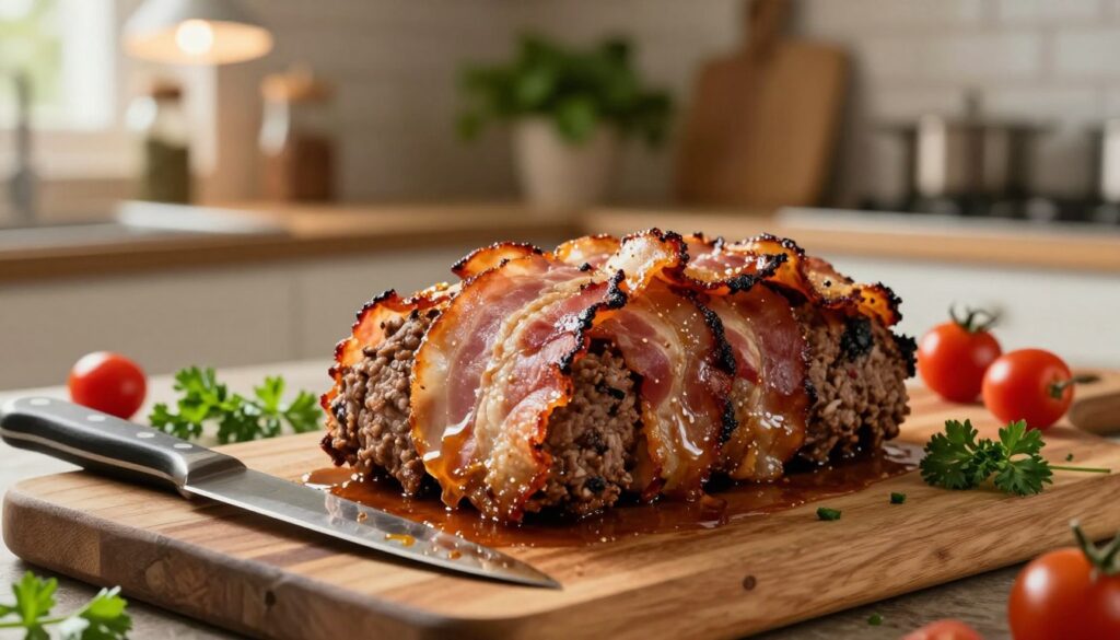 bacon wrapped meatloaf