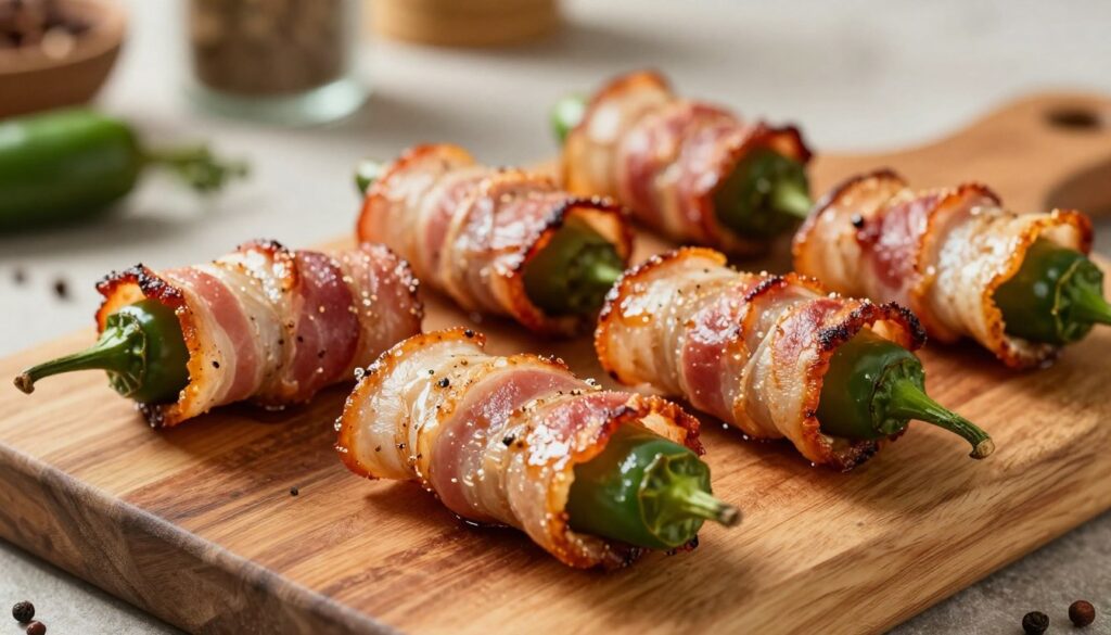 bacon wrapped poppers