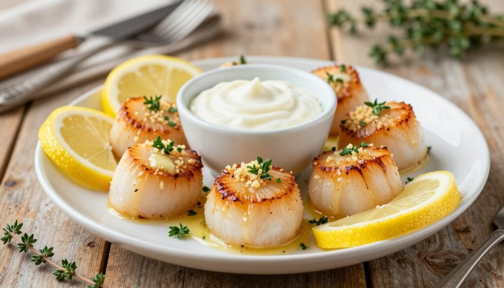 baked scallops
