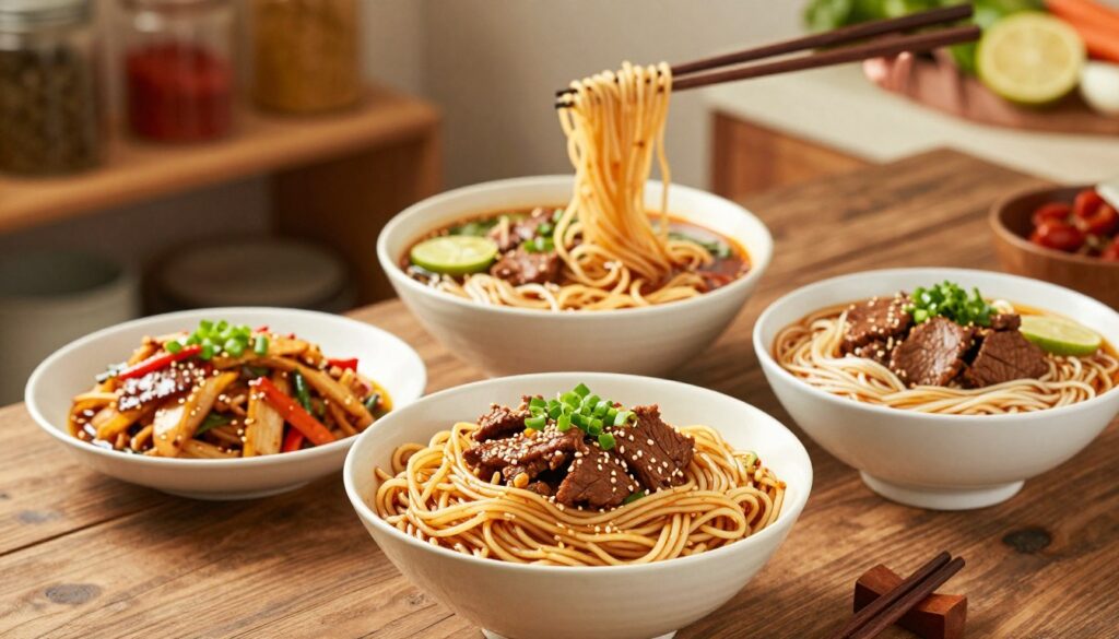 beef noodle recipe variations