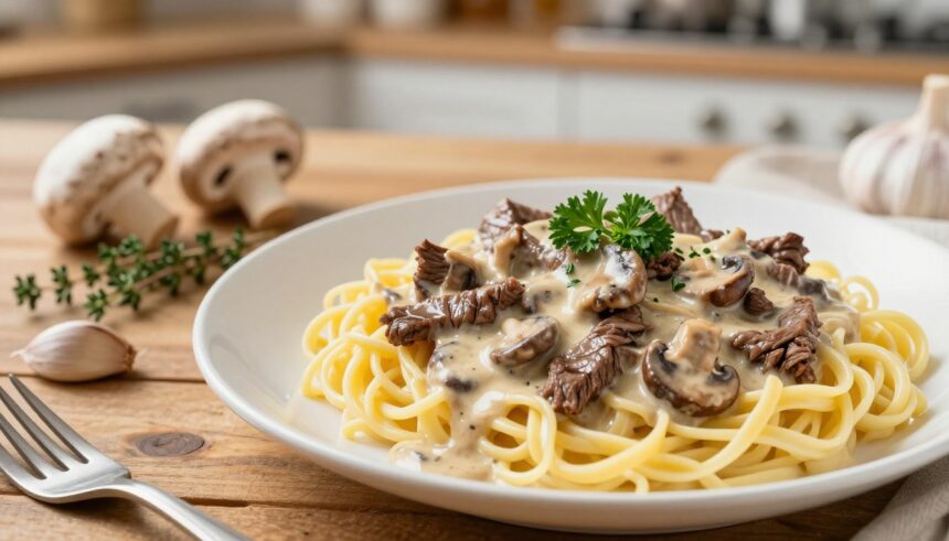 beef stroganoff