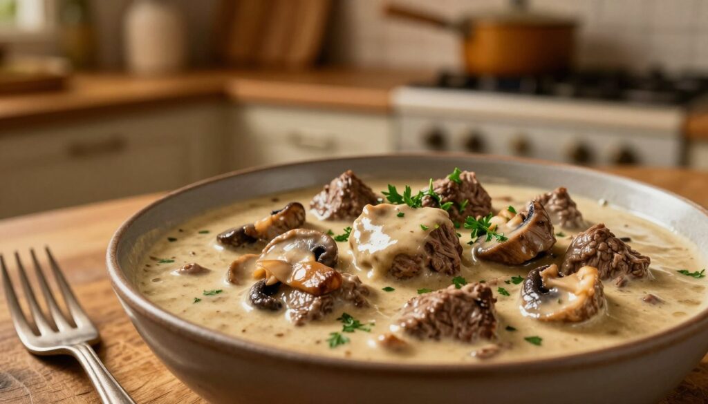 beef stroganoff sauce
