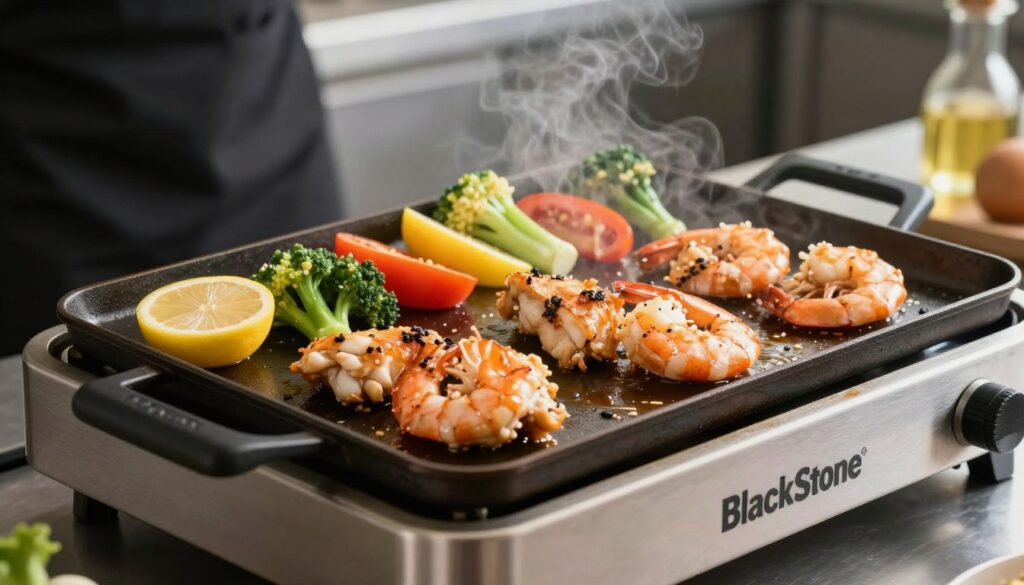 blackstone griddle chicken and shrimp recipe