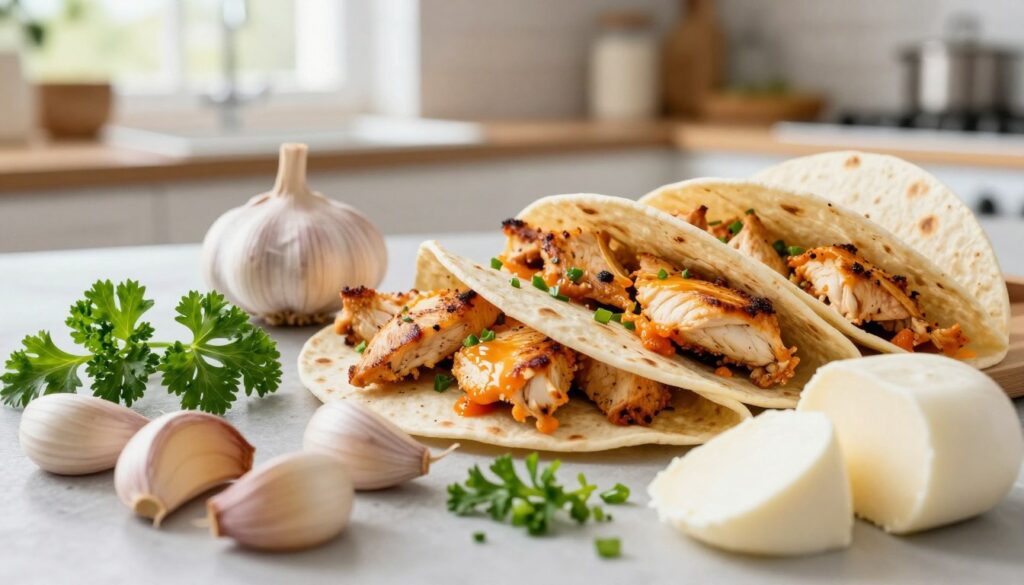 cheesy garlic wrap ingredients