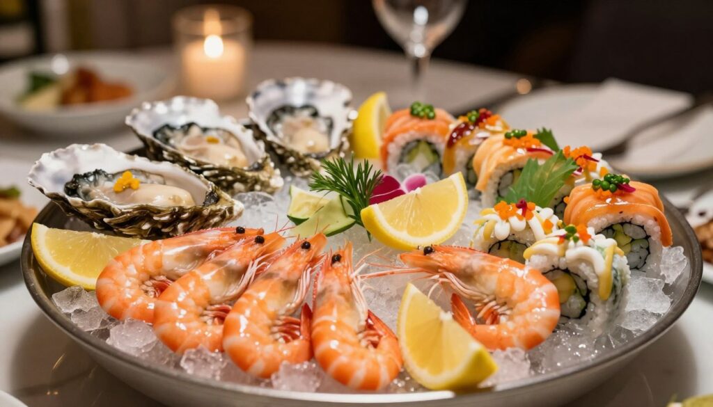 elegant cold seafood appetizers