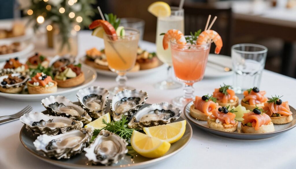 gourmet seafood appetizers