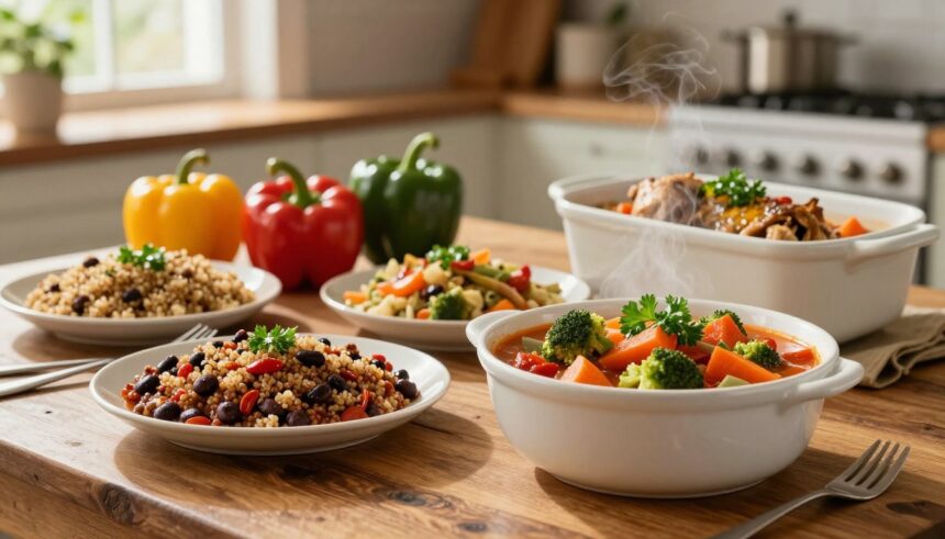 healthy crockpot recipes dinner