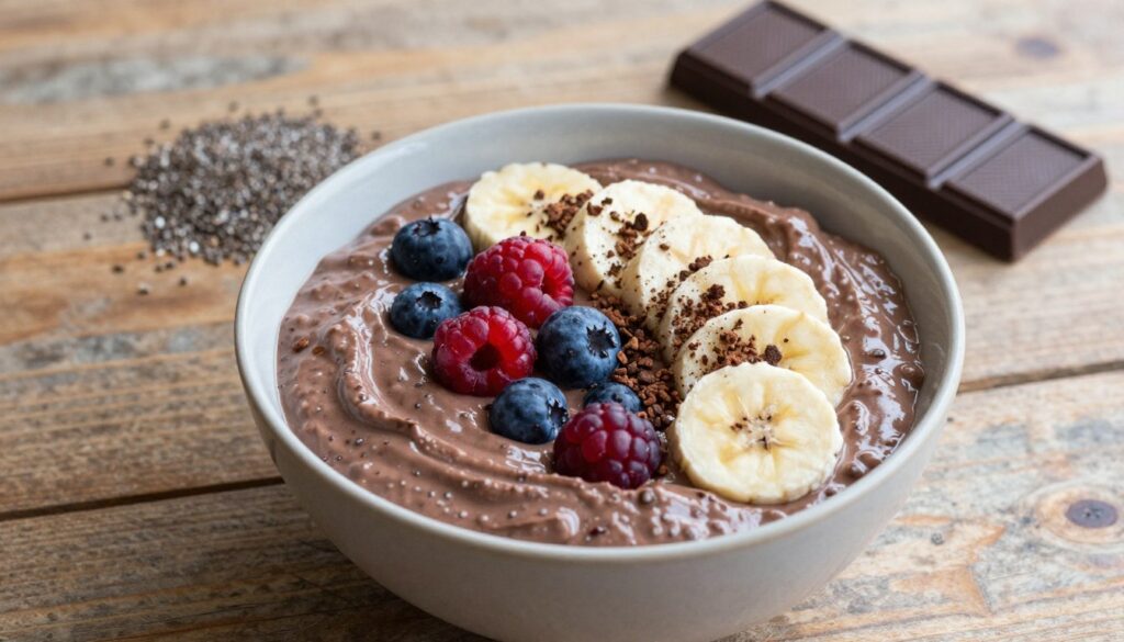 high protein chocolate chia dietary adaptations