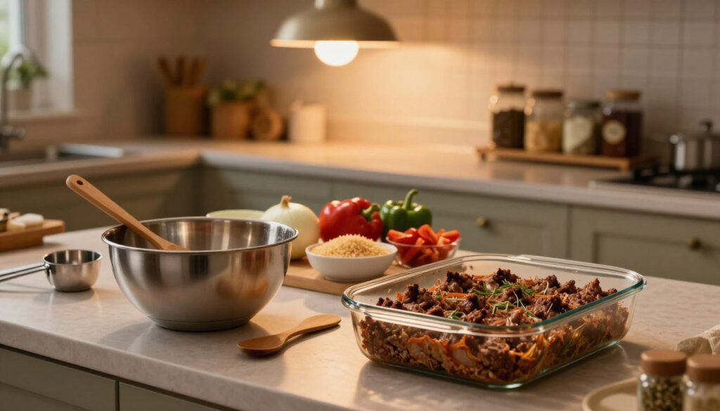 meatloaf casserole kitchen equipment