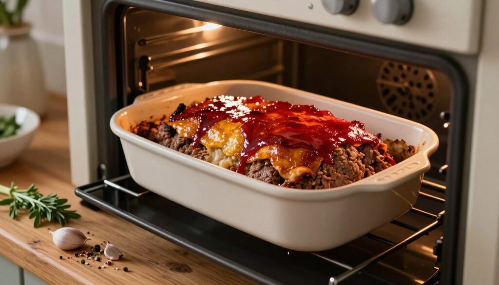 meatloaf in oven