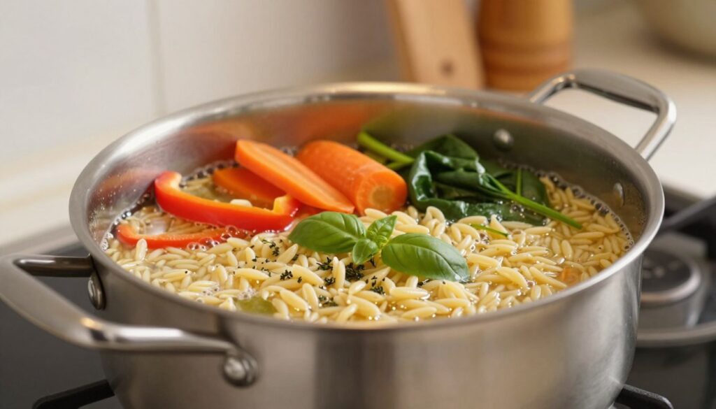 orzo cooking orzo cooking