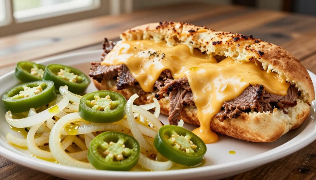 philly cheesesteak toppings