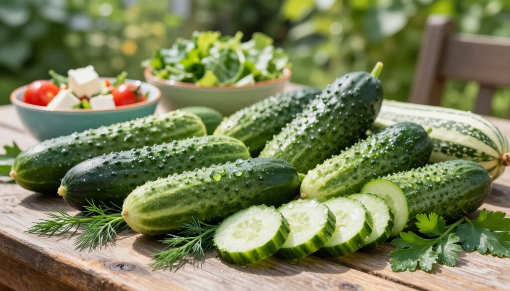 cucumber varieties for salads