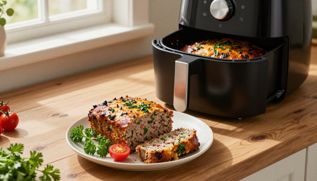 healthy meatloaf air fryer
