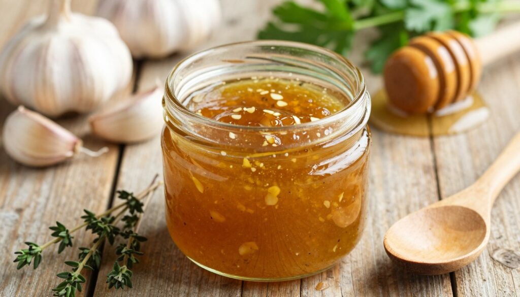 homemade honey garlic sauce