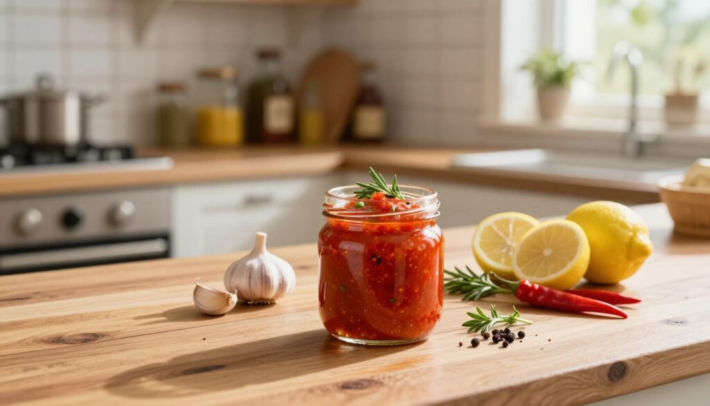 homemade seafood sauce storage